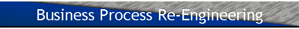 Business Process Re-Engineering