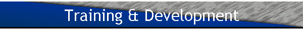 Training & Development